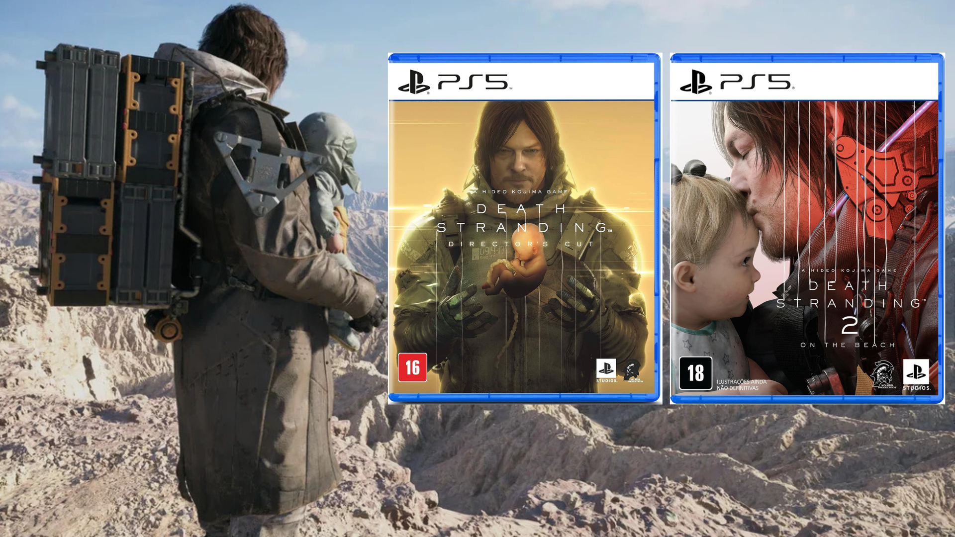 Bundle de Death Stranding 1 e 2 fica mais barato para membros Prime