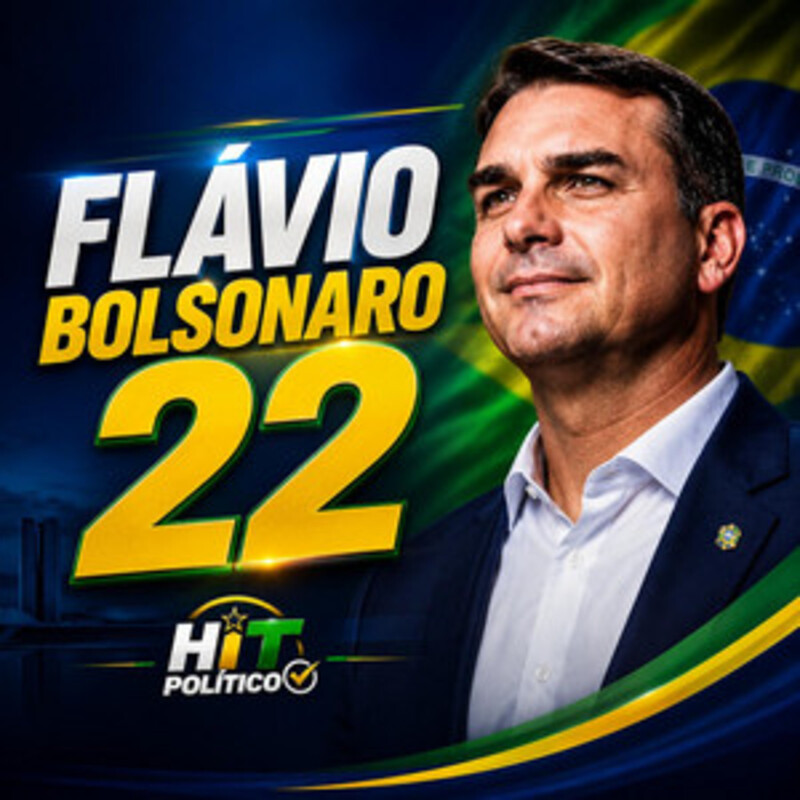'Bloquinho 22' leva Flávio Bolsonaro, Tarcísio e Nikolas à Praia de Camburi, em Vitória