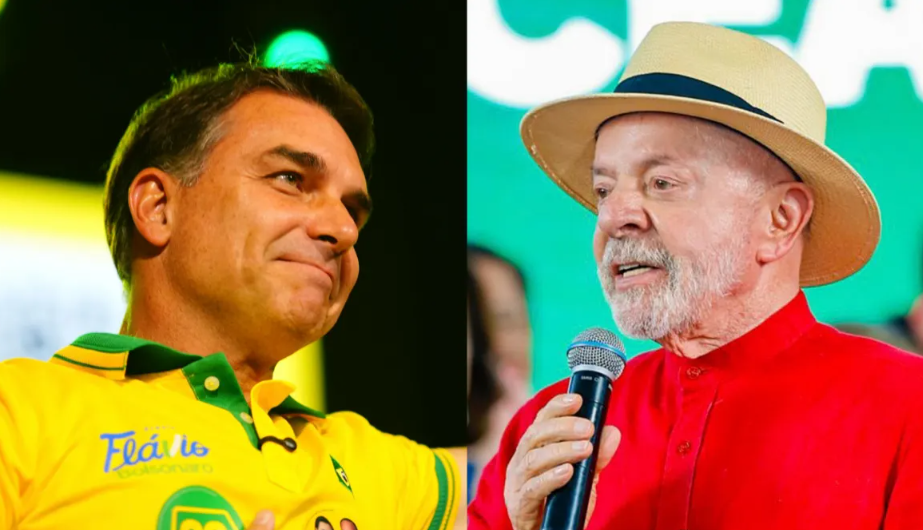 Flávio Bolsonaro tem 51,2% e Lula 48,8% dos votos válidos no 2º turno, diz Ipespe