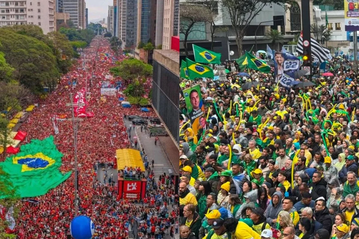 Apoiadores de Flávio Bolsonaro fazem ato na Paulista; PT aposta na periferia de SP