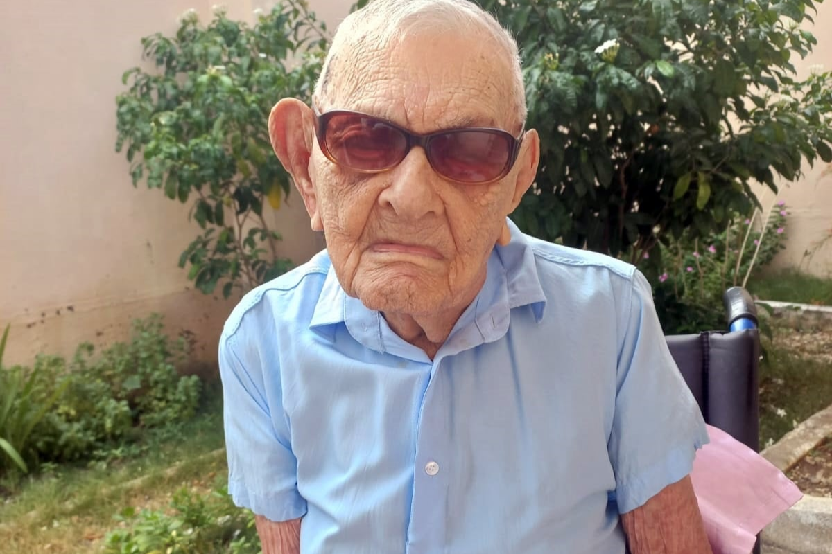 Cearense João Marinho Neto, homem mais velho do mundo, celebra 114 anos