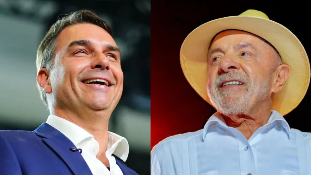 Quaest: Flávio Bolsonaro tem 45% e Lula 44% em empate técnico no 2º turno