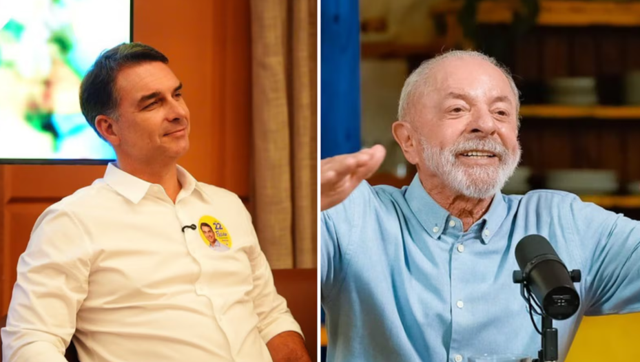 Pesquisa Veritá: Flávio Bolsonaro tem 51,3% e Lula, 48,7% dos votos válidos no 2º turno