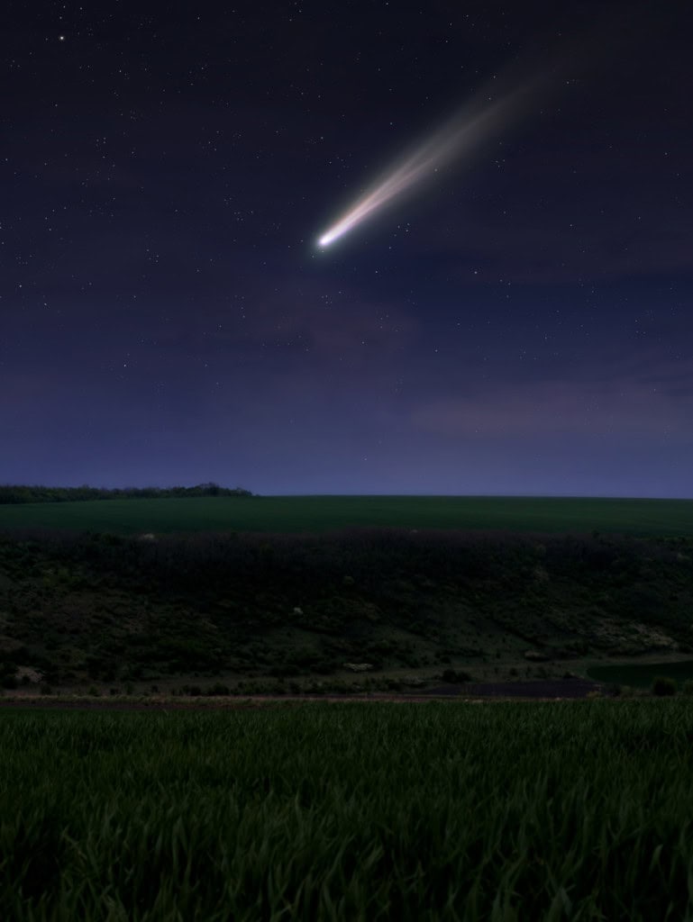 Cometas raramente levariam moléculas prebióticas intactas à Terra, indica estudo